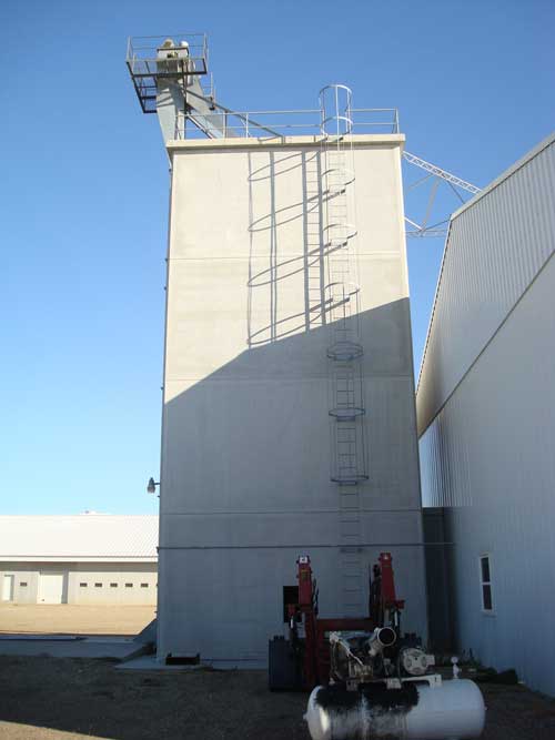 coal storage silo