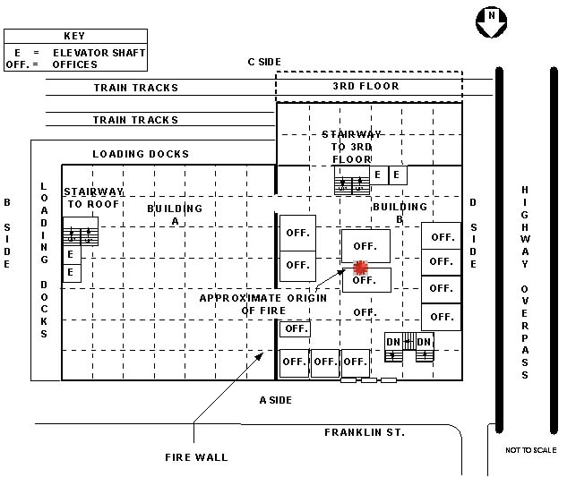 Cold Storage and Warehouse Building, 2nd Floor Layout, Plain View
