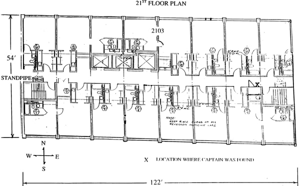 Floor diagram.