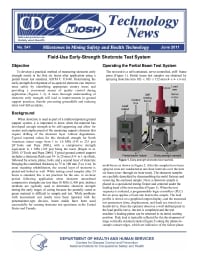 Image of publication Technology News 541 - Field-Use Early-Strength Shotcrete Test System