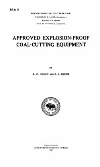 Image of publication Approved Explosion-Proof Coal-Cutting Equipment