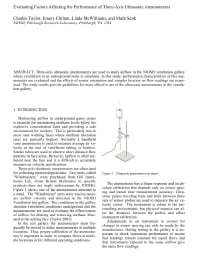 Image of publication Evaluating Factors Affecting the Performance of Three-Axis Ultrasonic Anemometers