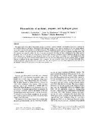 Image of publication Flammability of Methane, Propane, and Hydrogen Gases