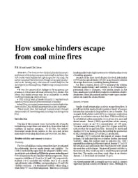 Image of publication How Smoke Hinders Escape from Coal Mine Fires