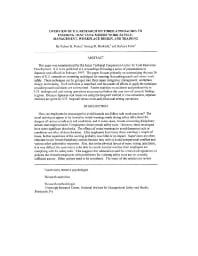 Image of publication Overview of U.S. Research on Three Approaches to Ensuring That Coal Miners Work Safely: Management, Workplace Design and Training