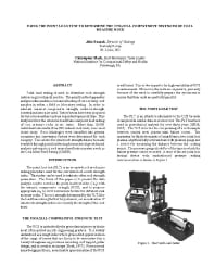 Image of publication Using the Point Load Test to Determine the Uniaxial Compressive Strength of Coal Measure Rock
