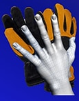 Firefighter hand anthropometric data are being used for structural firefighting gloves design and sizing