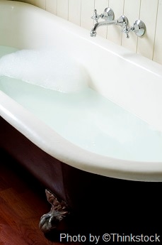 A bathtub