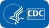 HHS, CDC logos