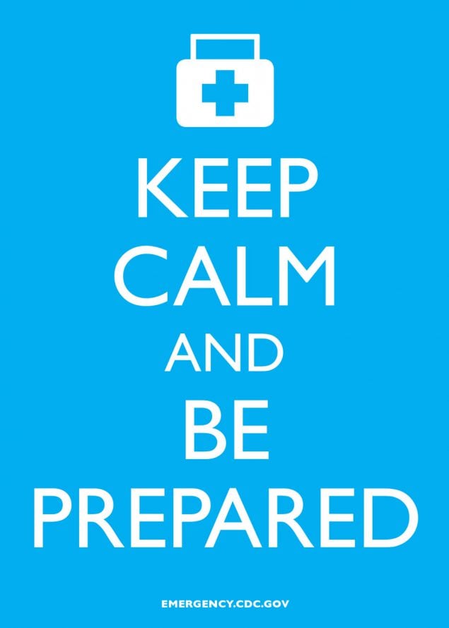 Infographic: Keep Calm and Be Prepared
