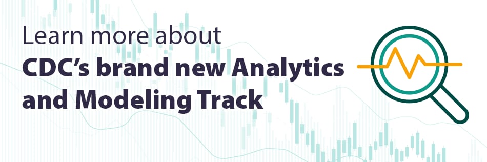 Learn more about CDC's brand new Analytics and Modeling Track