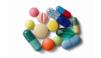 Picture of several types of medications