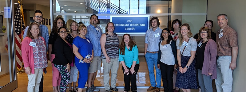 Science Ambassadors touring CDC’s Emergency Operations Center (EOC)