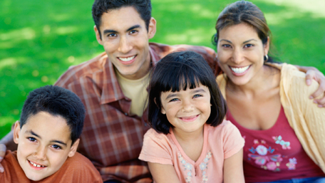 Foto de una familia