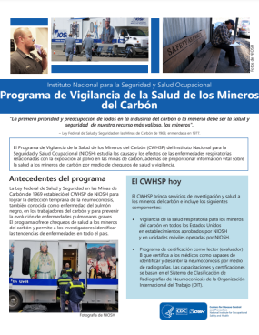 Programa de Vigilancia de la Salud de los Mineros
