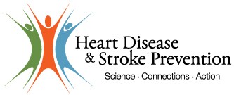 Logo: Heart Disease & Stroke Prevention: Science, Connections, Action