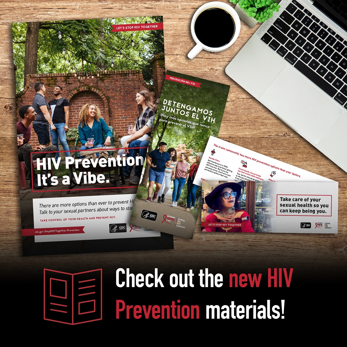 Check out the new HIV Prevention materials!