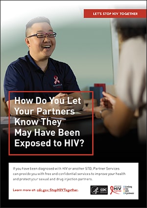 How Do You Let Your Partners Know They May Have Been Exposed to HIV? (Brochure)