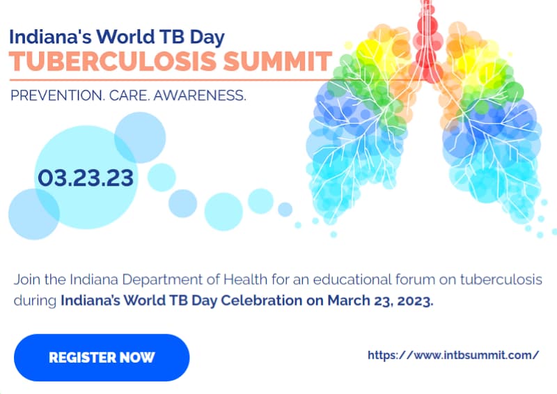 Indiana's World TB Day Tuberculosis Summit, March 23, 2023