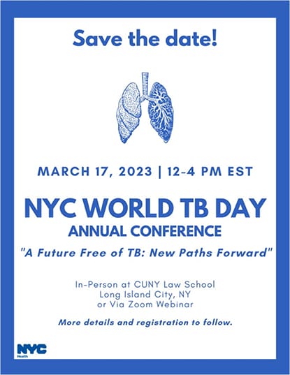 New York City World TB Day Annual Conference