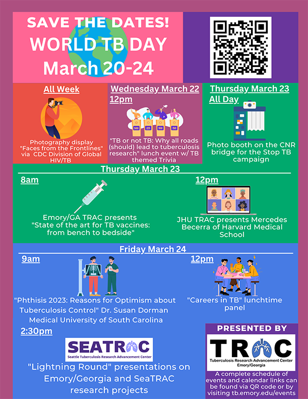 Save the Dates! World TB Day, March 20-24