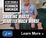 A Tip from a Former Smoker: Smoking makes diabetes much worse.