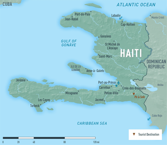 Map 10-08. Haiti destination map