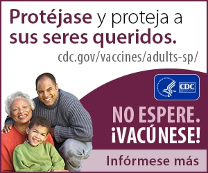 Botón web de vacunación para adultos