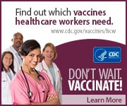 Find out which vaccines healthcare workers need.