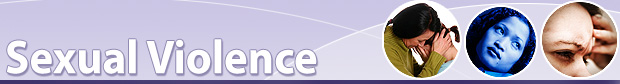 Sexual Violence Banner
