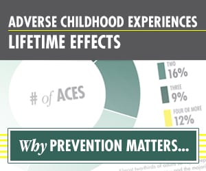 Adverse Childhood Experiences.  Find out how they affect our lives and society.