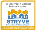 STRYVE logo: Prevent youth violence before it starts
