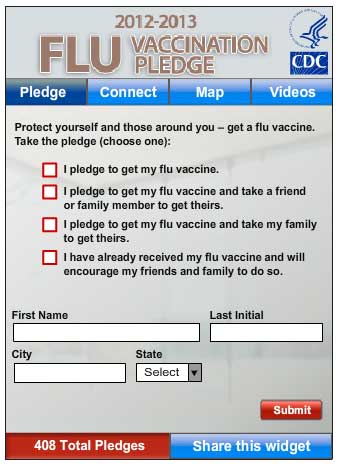 The Flu Ends with U Widget