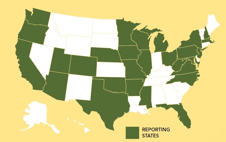 118 worksites from 92 employers in 28 states submitted ScoreCards.