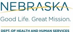 Nebraska department of Health and Human Services logo