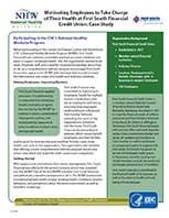 Motivating Employees to Take Charge of Their Health at First South Financial Credit Union:  Case Study cover