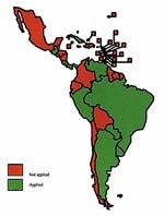 Thumbnail of Control measures for bovine tuberculosis based on test-and-slaughter policy and disease notification, Latin America and the Caribbean (21).