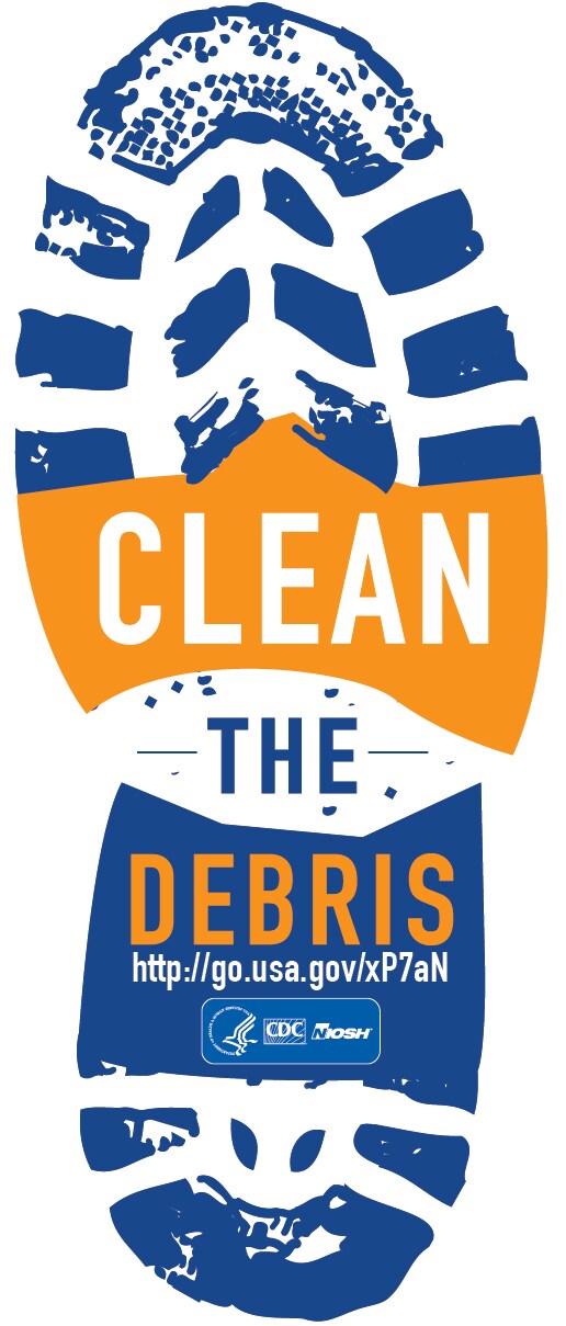 Clean the Debris Sticker