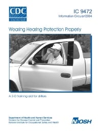 Image of publication Wearing Hearing Protection Properly: A 3-D Training Aid for Drillers