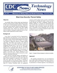 Image of publication Technology News 522 - Blast Area Security: Flyrock Safety