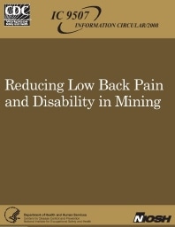 Image of publication Reducing Low Back Pain and Disability in Mining