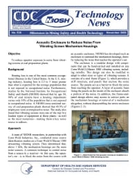 Image of publication Technology News 538: Acoustic Enclosure to Reduce Noise From Vibrating Screen Mechanism Housings