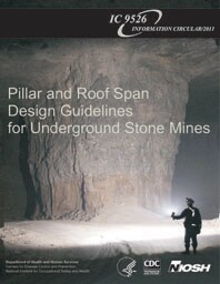 Image of publication Pillar and Roof Span Design Guidelines for Underground Stone Mines