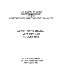 Image of publication MFIRE Users Manual Version 2.20