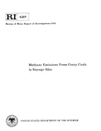 Image of publication Methane Emissions from Gassy Coals in Storage Silos