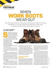 First page of When Work Boots Wear Out