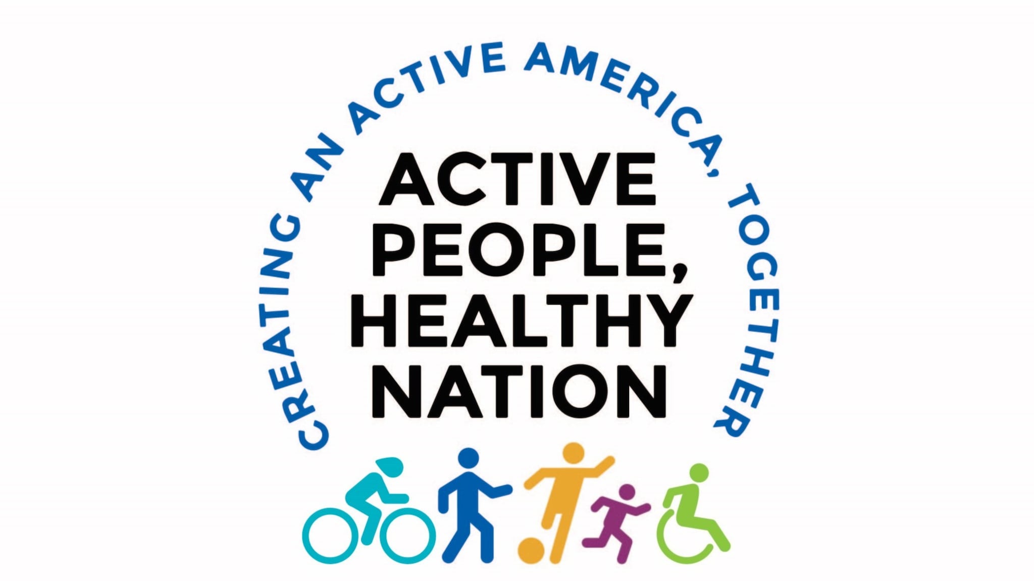 The Active People, Healthy Nation design element