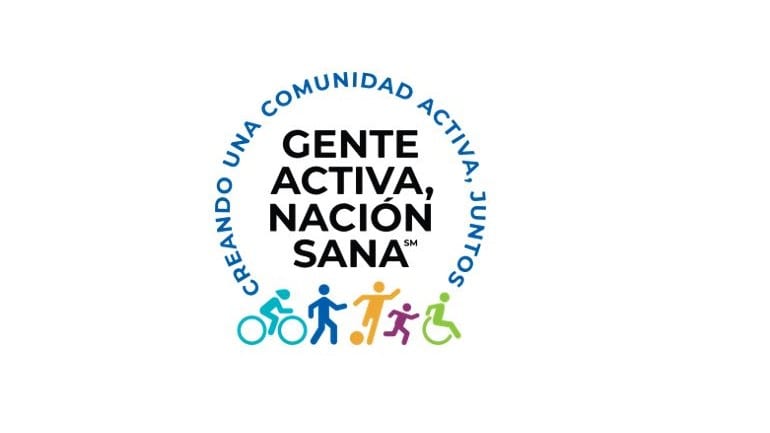 Spanish design element for Active People, Healthy Nation