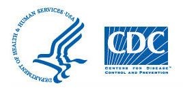 HHS, CDC, logo