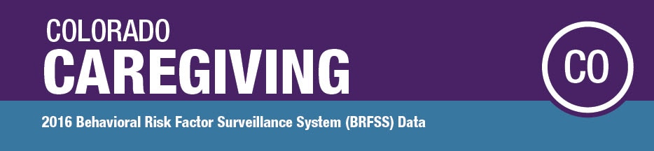 Colorado Caregiving; 2016 BRFSS Data